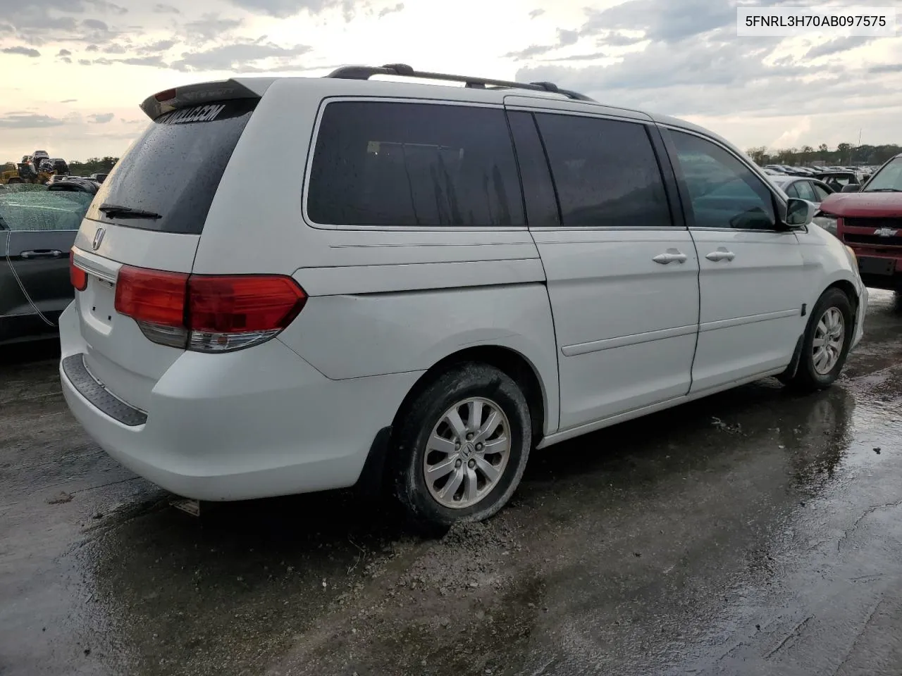 2010 Honda Odyssey Exl VIN: 5FNRL3H70AB097575 Lot: 73060564