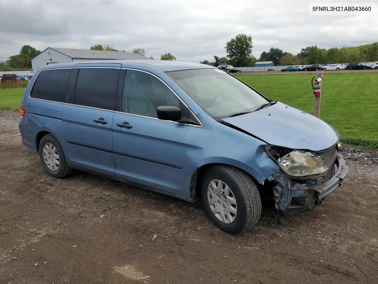 2010 Honda Odyssey Lx VIN: 5FNRL3H21AB043660 Lot: 73642124