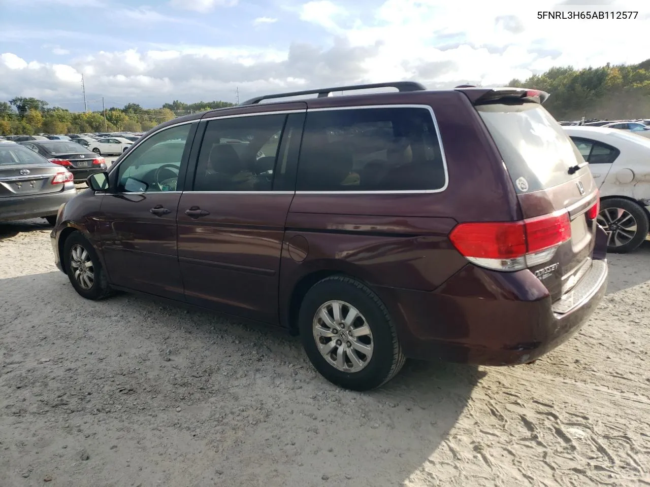 5FNRL3H65AB112577 2010 Honda Odyssey Exl