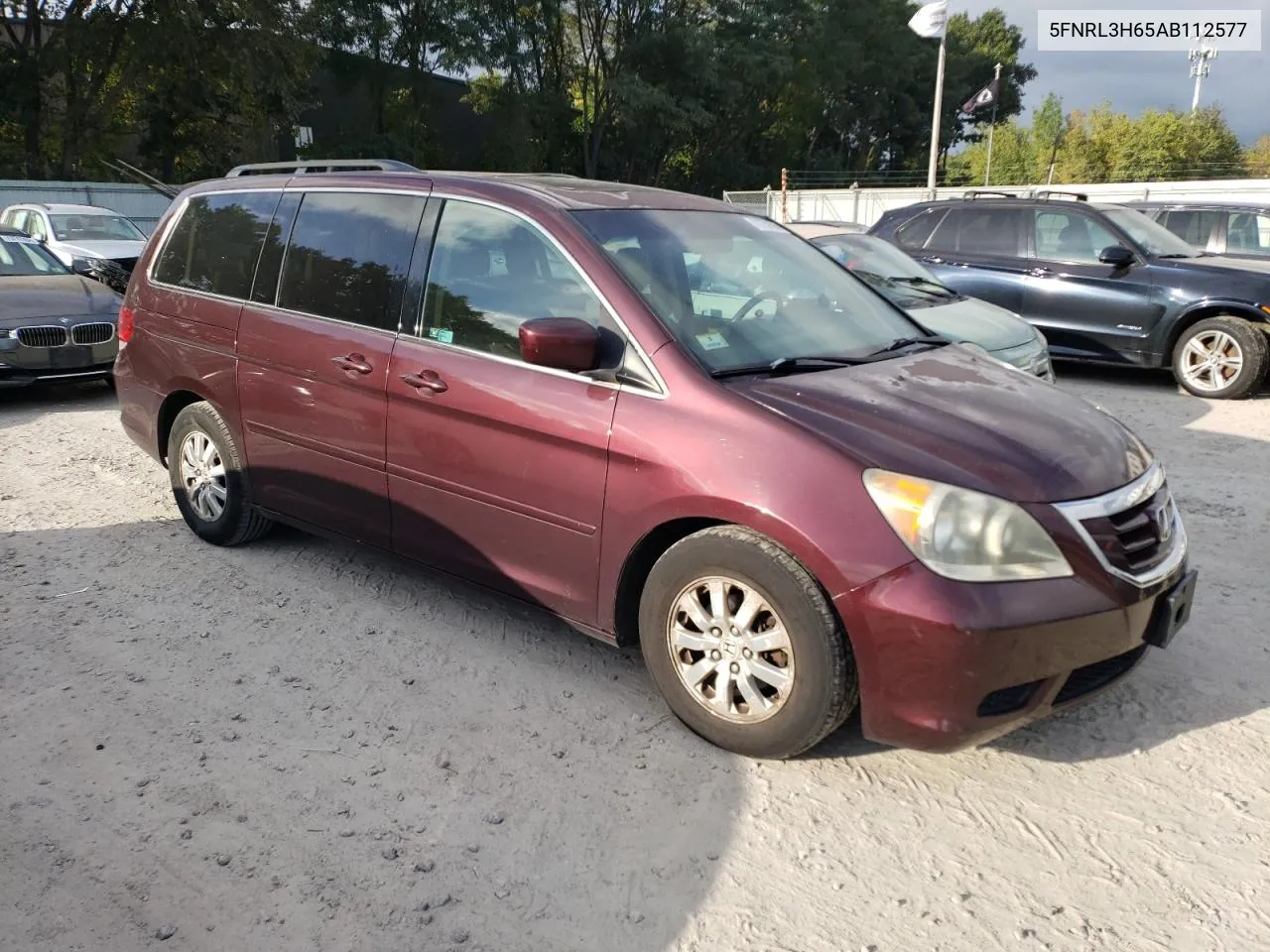 2010 Honda Odyssey Exl VIN: 5FNRL3H65AB112577 Lot: 73758694