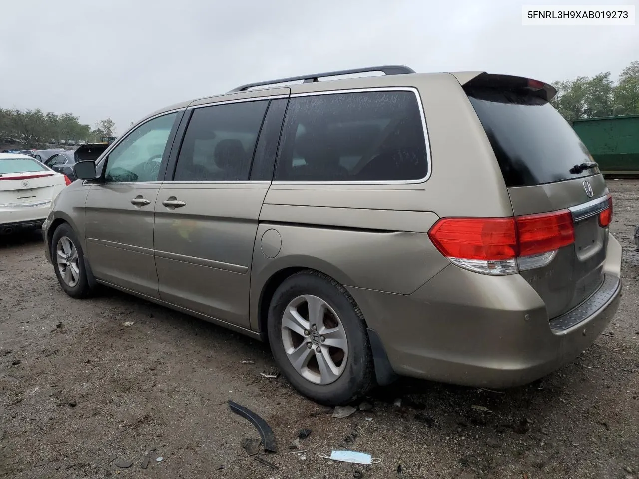 2010 Honda Odyssey Touring VIN: 5FNRL3H9XAB019273 Lot: 74288444