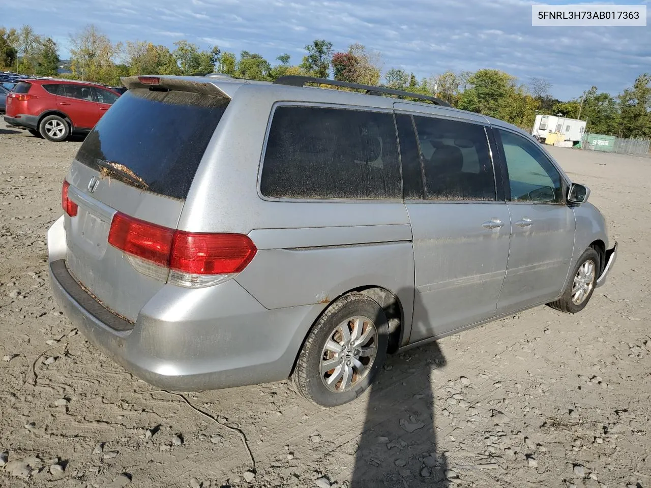 2010 Honda Odyssey Exl VIN: 5FNRL3H73AB017363 Lot: 75087414