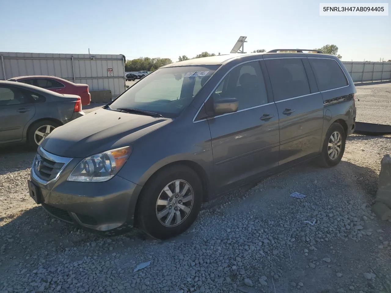 2010 Honda Odyssey Ex VIN: 5FNRL3H47AB094405 Lot: 76341214