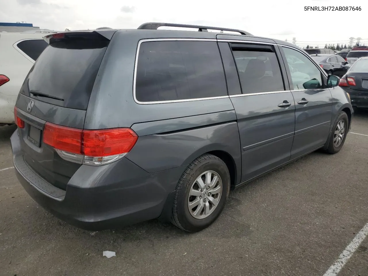 2010 Honda Odyssey Exl VIN: 5FNRL3H72AB087646 Lot: 76400584