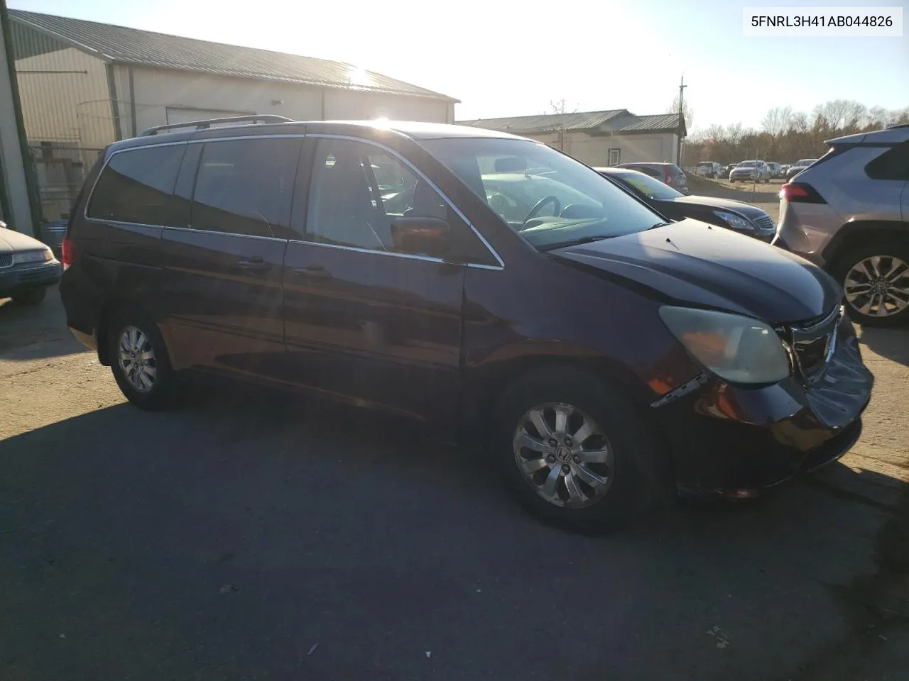 2010 Honda Odyssey Ex VIN: 5FNRL3H41AB044826 Lot: 76878334