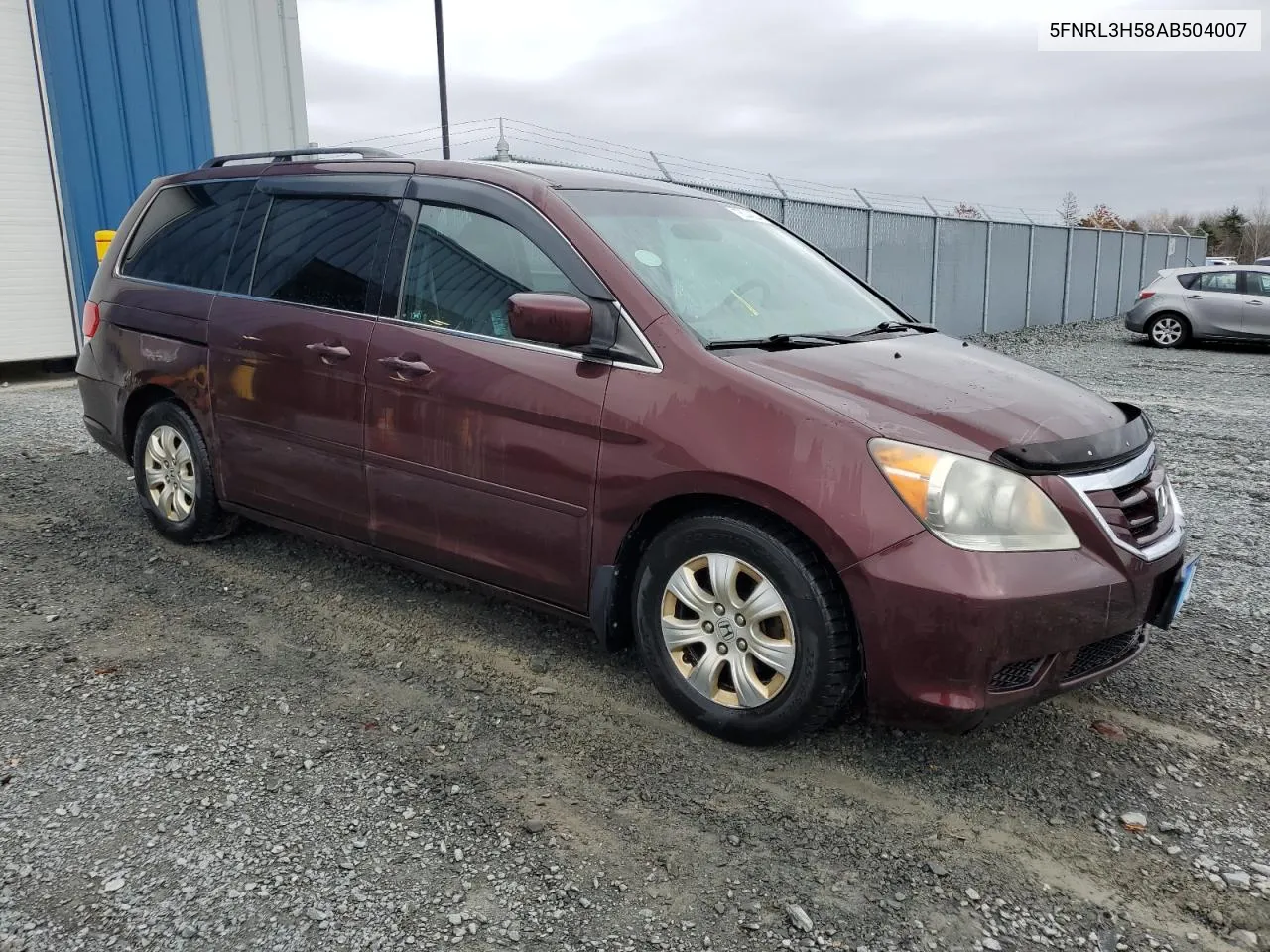 5FNRL3H58AB504007 2010 Honda Odyssey Ex