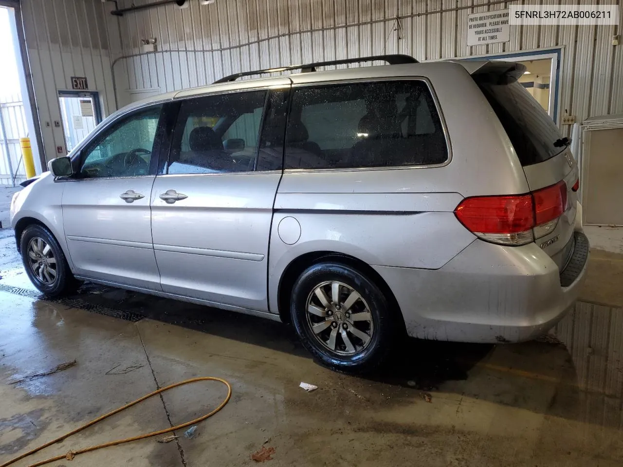 2010 Honda Odyssey Exl VIN: 5FNRL3H72AB006211 Lot: 78790684