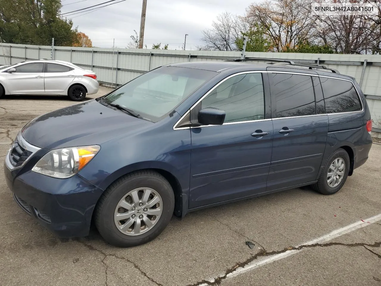 2010 Honda Odyssey Ex VIN: 5FNRL3H42AB041501 Lot: 78879444