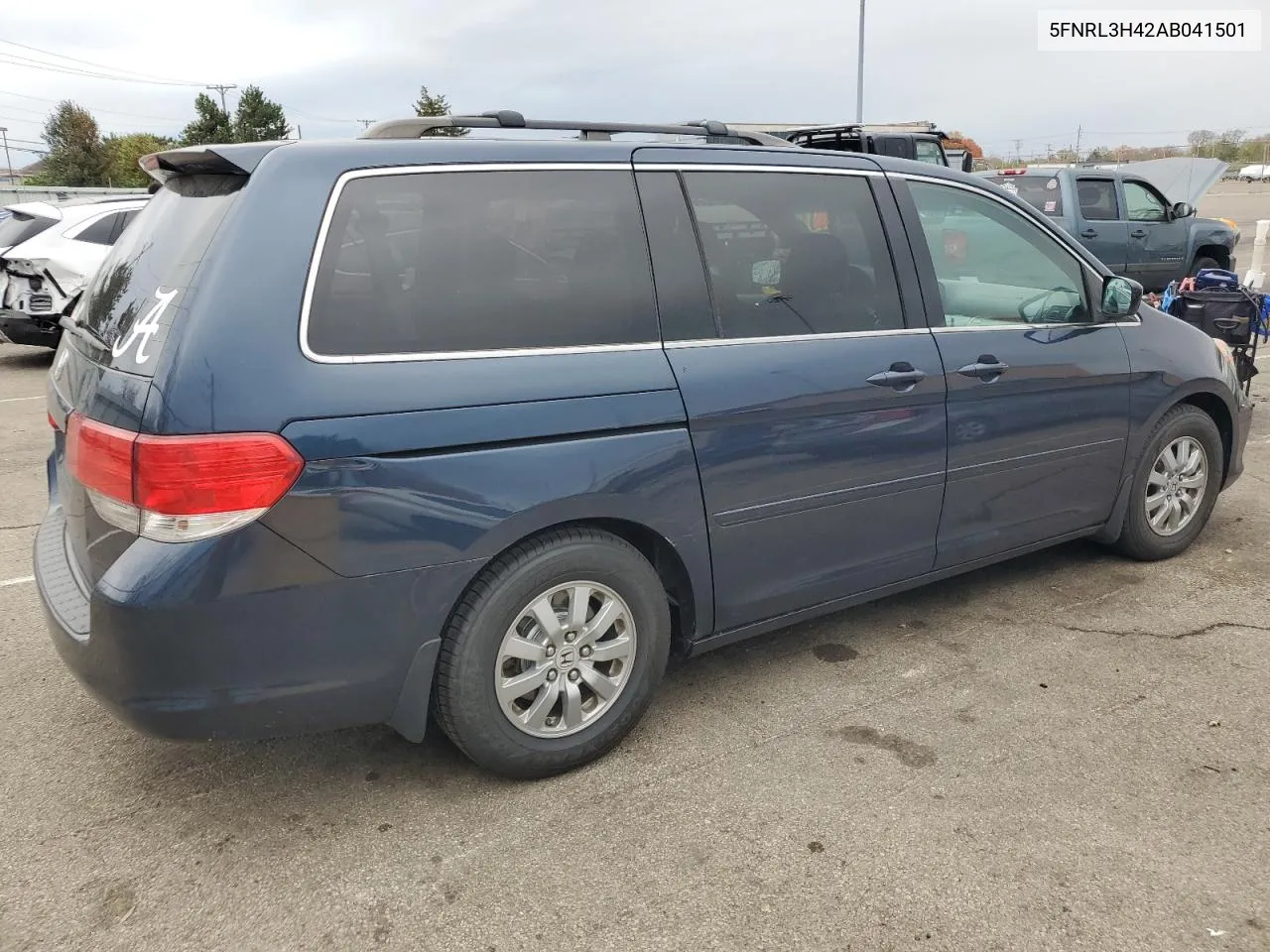 2010 Honda Odyssey Ex VIN: 5FNRL3H42AB041501 Lot: 78879444