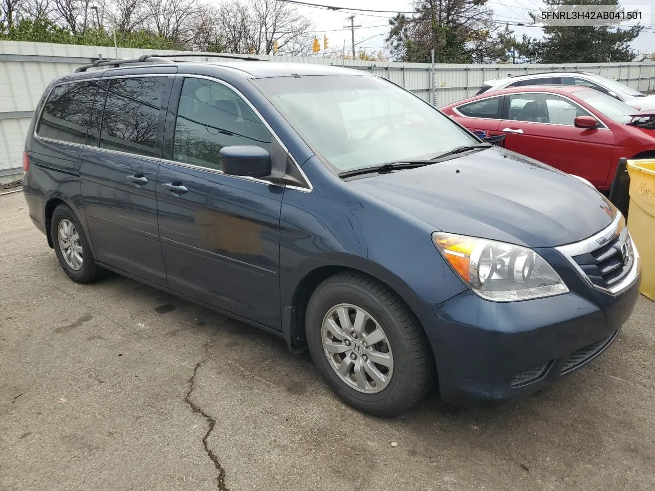 2010 Honda Odyssey Ex VIN: 5FNRL3H42AB041501 Lot: 78879444