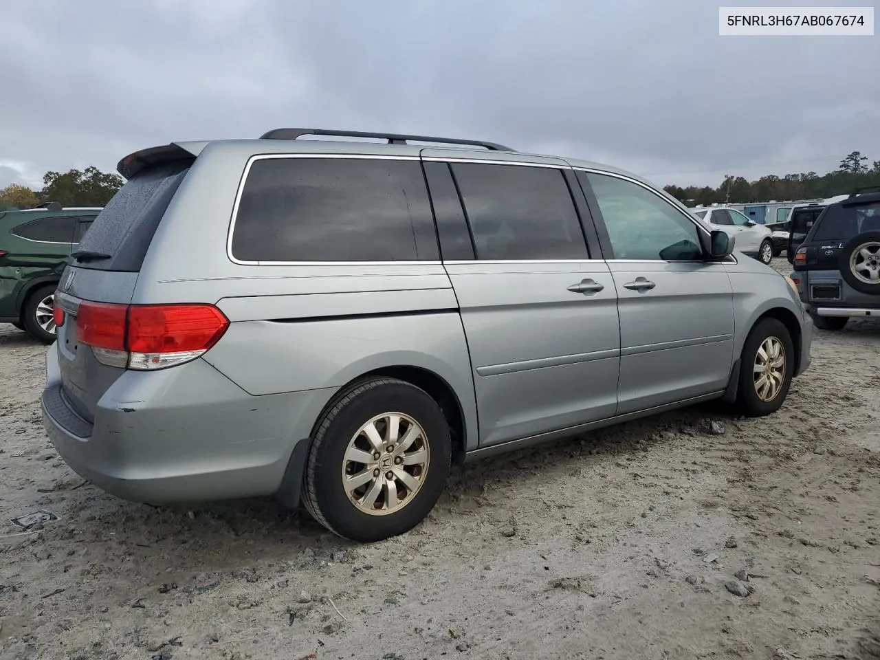 2010 Honda Odyssey Exl VIN: 5FNRL3H67AB067674 Lot: 79747554