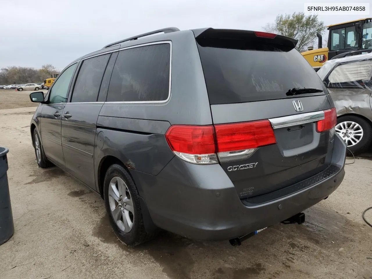 2010 Honda Odyssey Touring VIN: 5FNRL3H95AB074858 Lot: 80392634