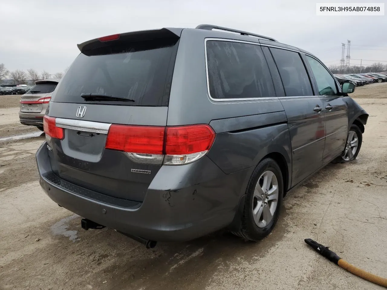 2010 Honda Odyssey Touring VIN: 5FNRL3H95AB074858 Lot: 80392634