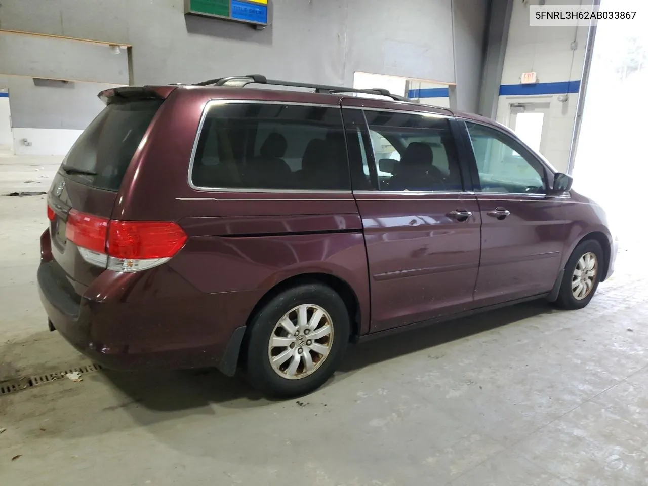 2010 Honda Odyssey Exl VIN: 5FNRL3H62AB033867 Lot: 80950724