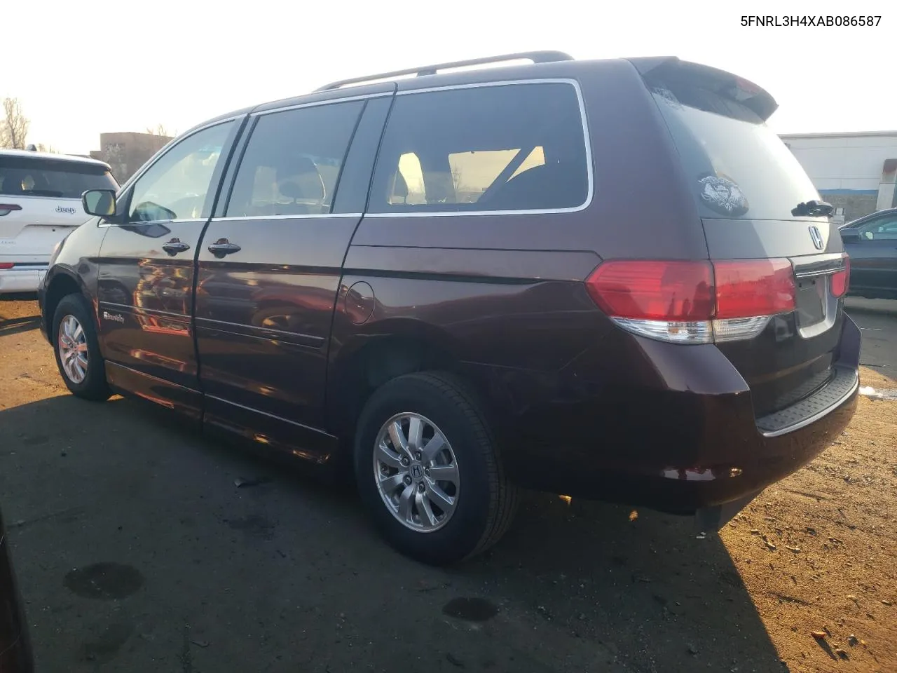 2010 Honda Odyssey Ex VIN: 5FNRL3H4XAB086587 Lot: 81181284