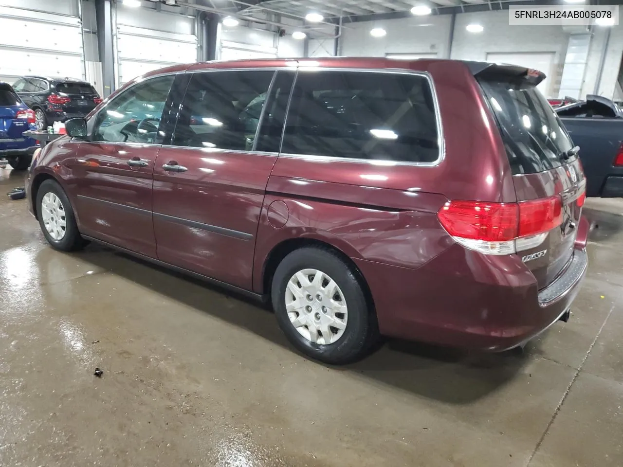 5FNRL3H24AB005078 2010 Honda Odyssey Lx