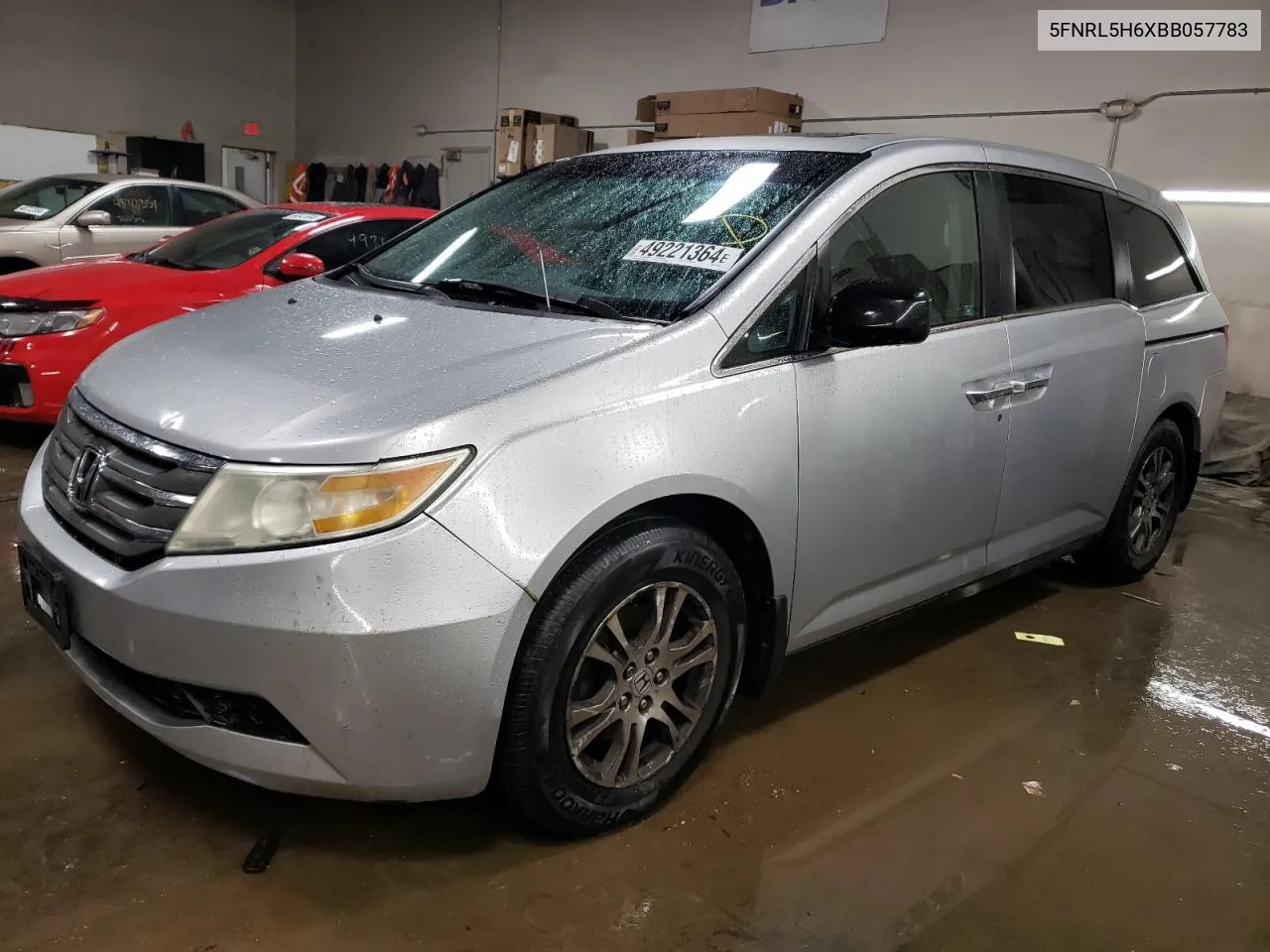 2011 Honda Odyssey Exl VIN: 5FNRL5H6XBB057783 Lot: 49221364