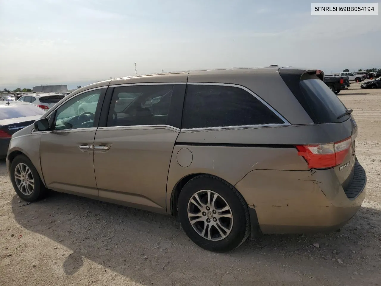 2011 Honda Odyssey Exl VIN: 5FNRL5H69BB054194 Lot: 49375944