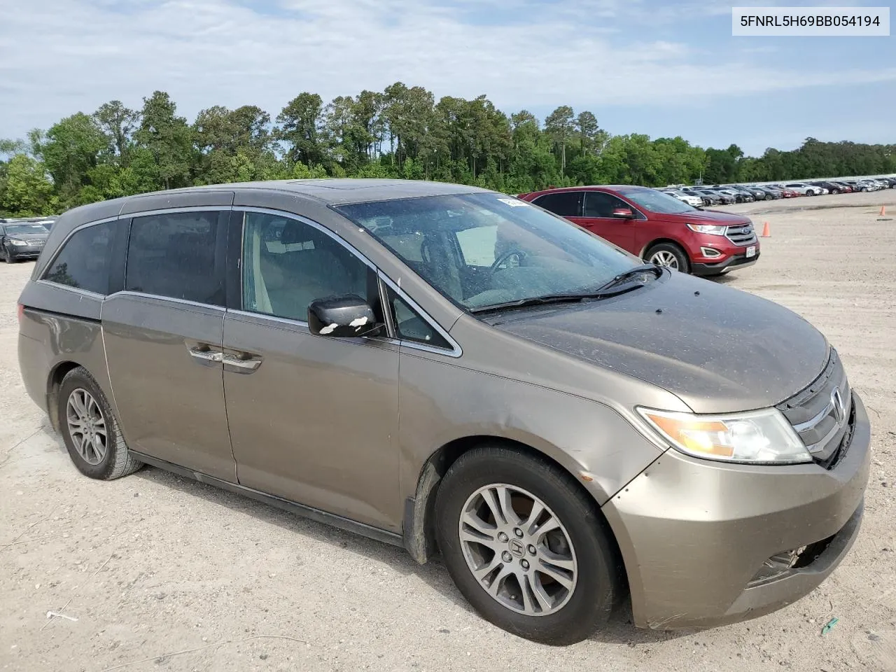 2011 Honda Odyssey Exl VIN: 5FNRL5H69BB054194 Lot: 49375944