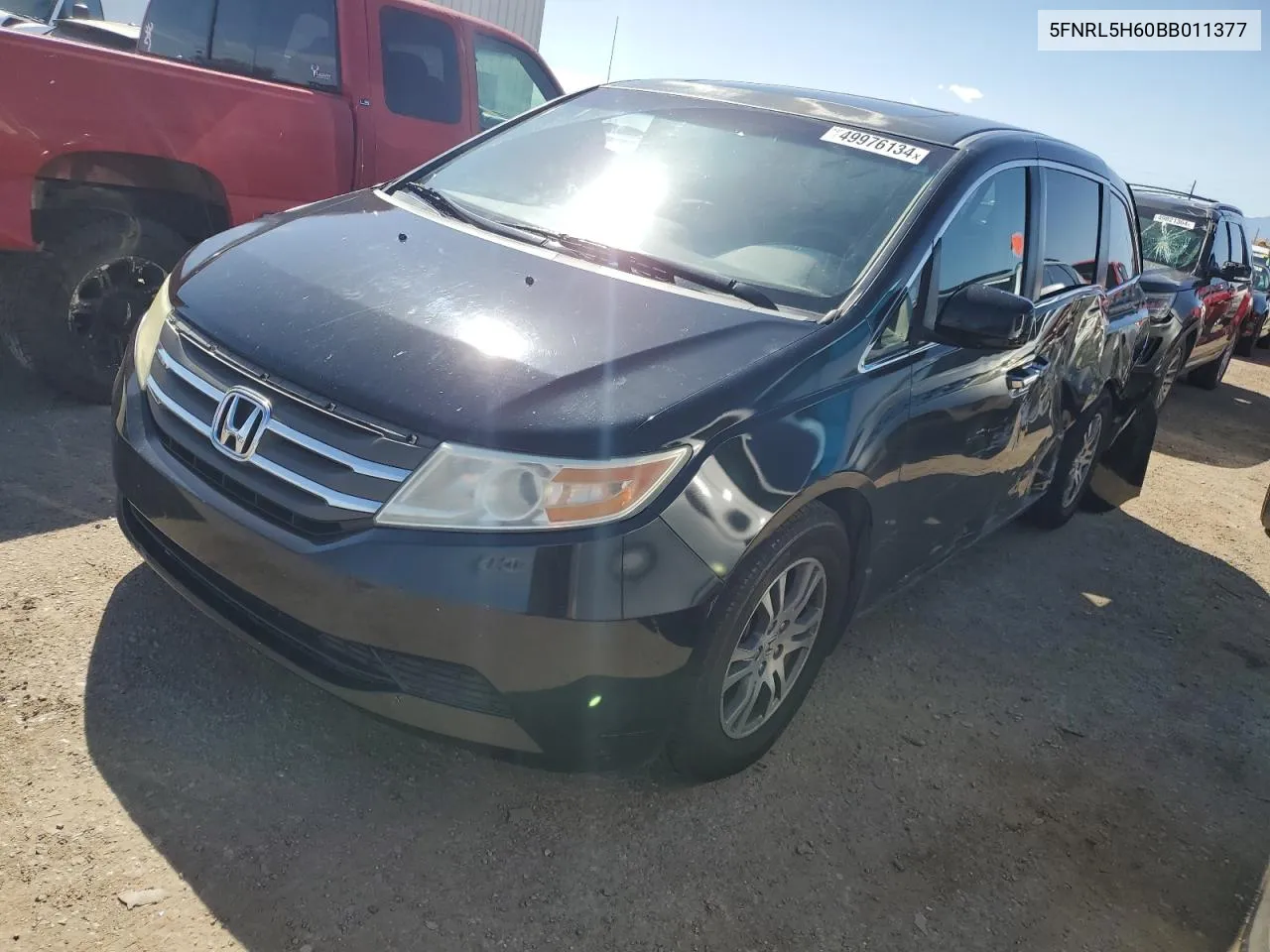 5FNRL5H60BB011377 2011 Honda Odyssey Exl