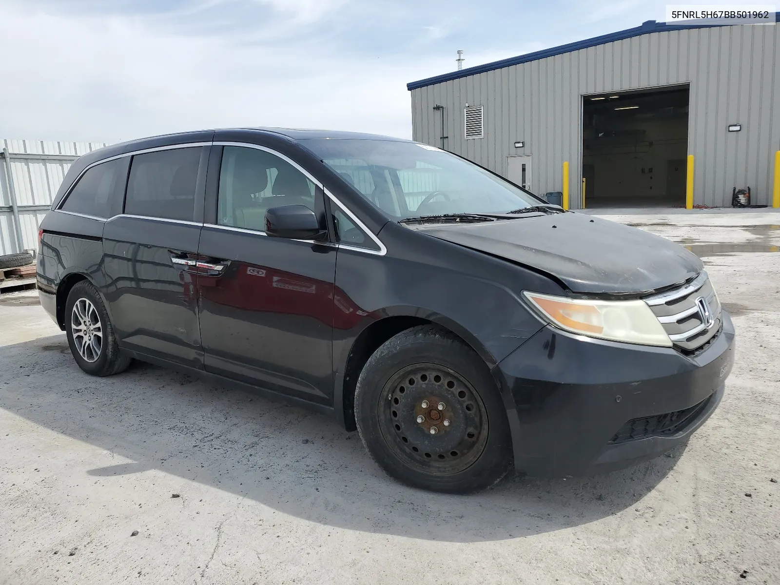 5FNRL5H67BB501962 2011 Honda Odyssey Exl