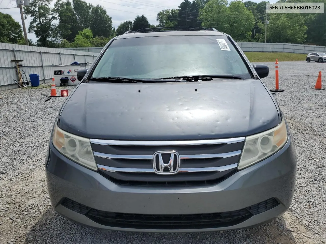 5FNRL5H66BB015028 2011 Honda Odyssey Exl