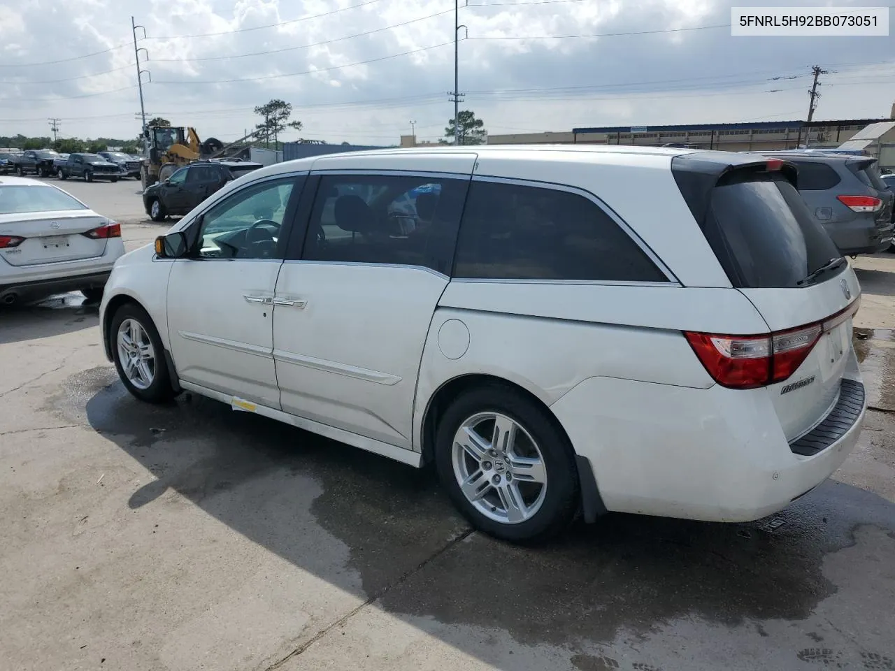 2011 Honda Odyssey Touring VIN: 5FNRL5H92BB073051 Lot: 53602514