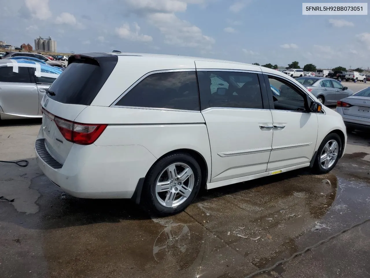 2011 Honda Odyssey Touring VIN: 5FNRL5H92BB073051 Lot: 53602514