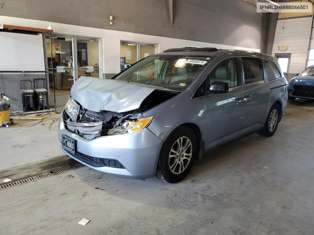 5FNRL5H68BB066501 2011 Honda Odyssey Exl