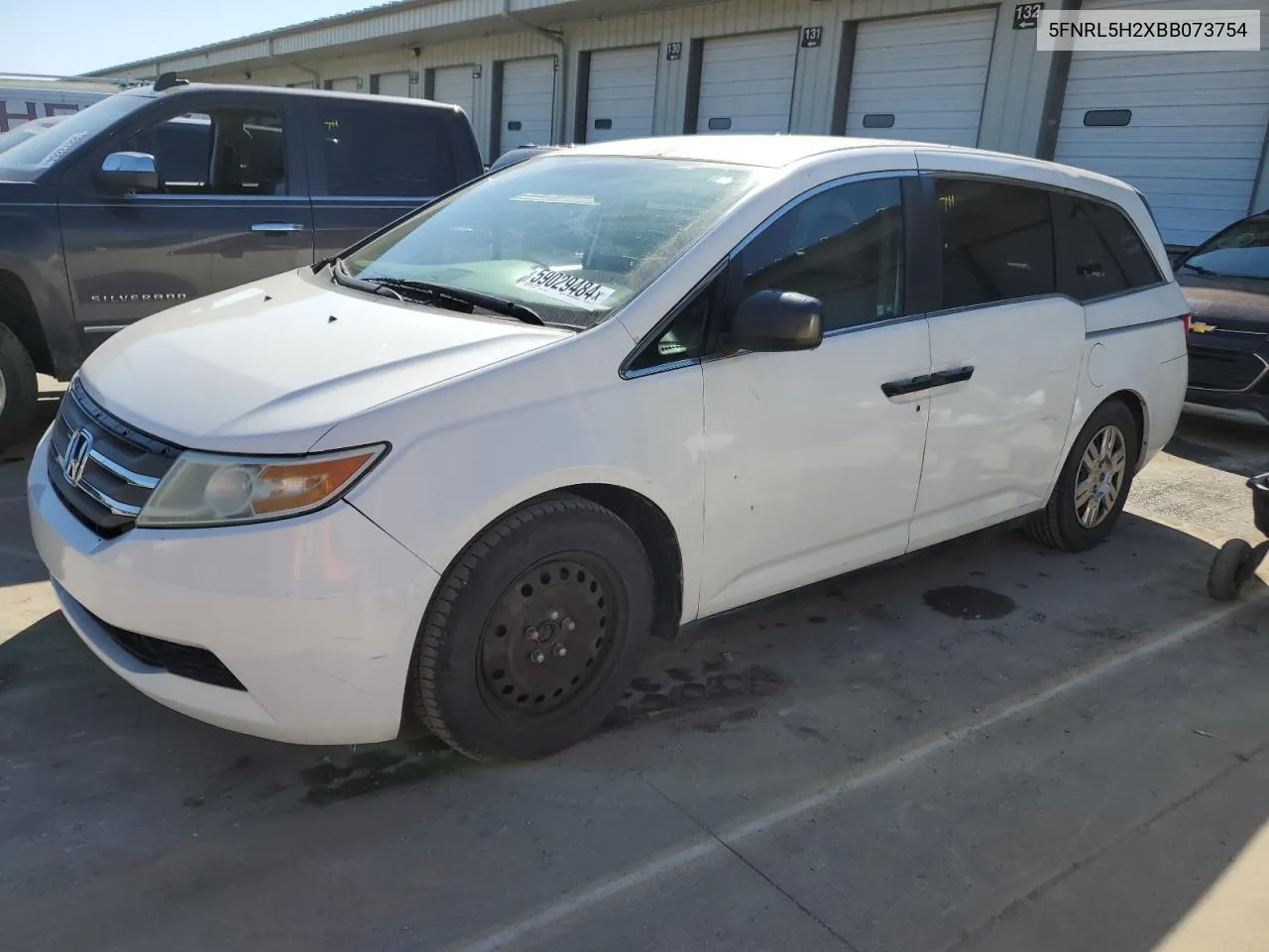 5FNRL5H2XBB073754 2011 Honda Odyssey Lx