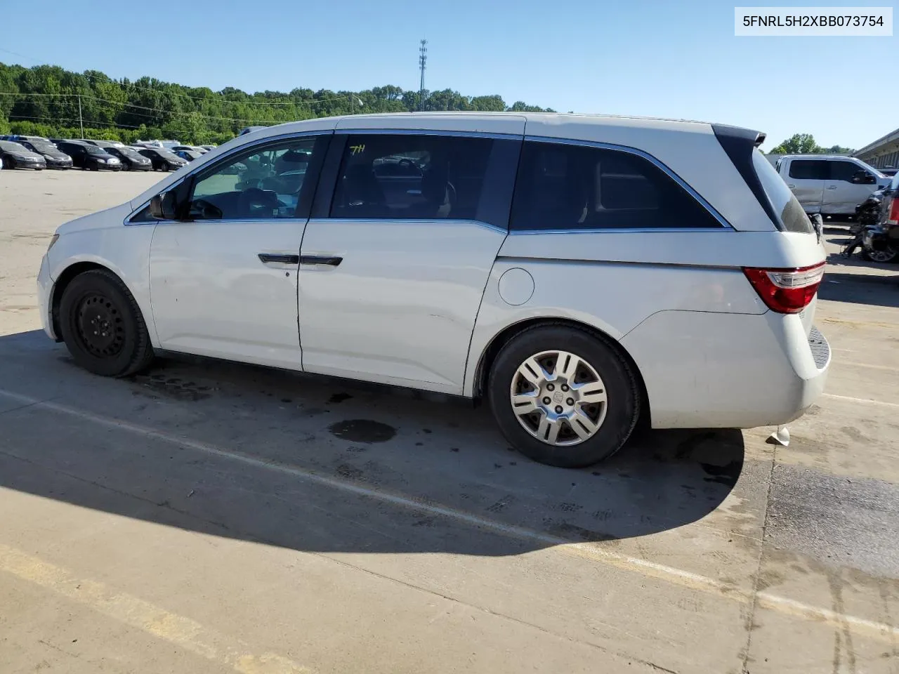 5FNRL5H2XBB073754 2011 Honda Odyssey Lx