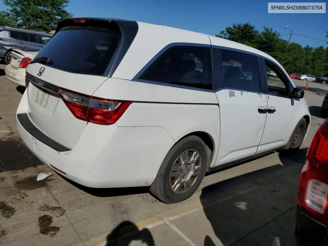 2011 Honda Odyssey Lx VIN: 5FNRL5H2XBB073754 Lot: 59029484