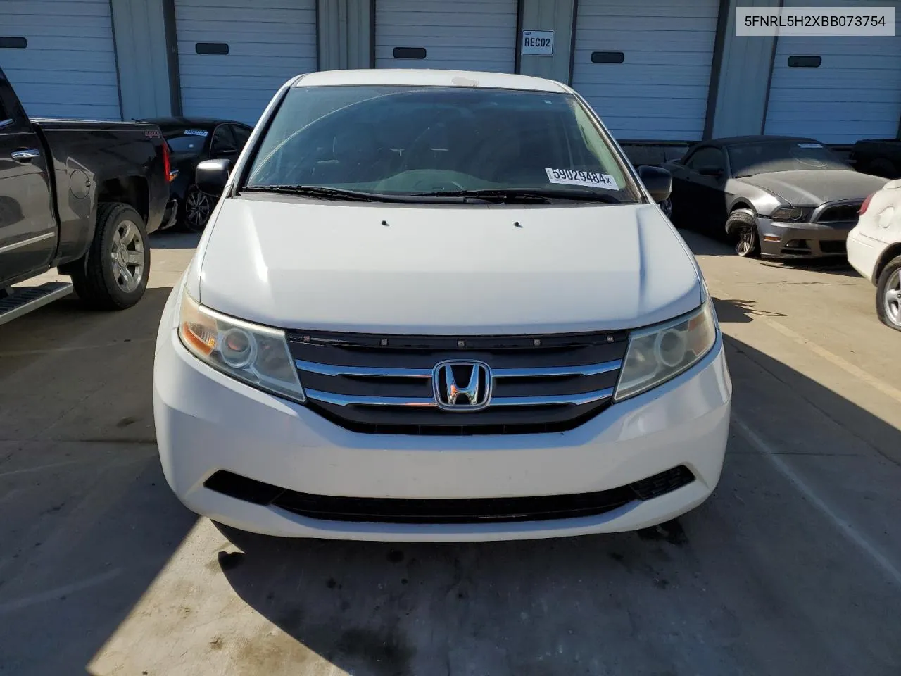 2011 Honda Odyssey Lx VIN: 5FNRL5H2XBB073754 Lot: 59029484