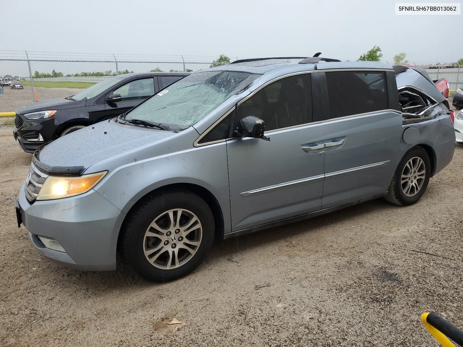 2011 Honda Odyssey Exl VIN: 5FNRL5H67BB013062 Lot: 62853944