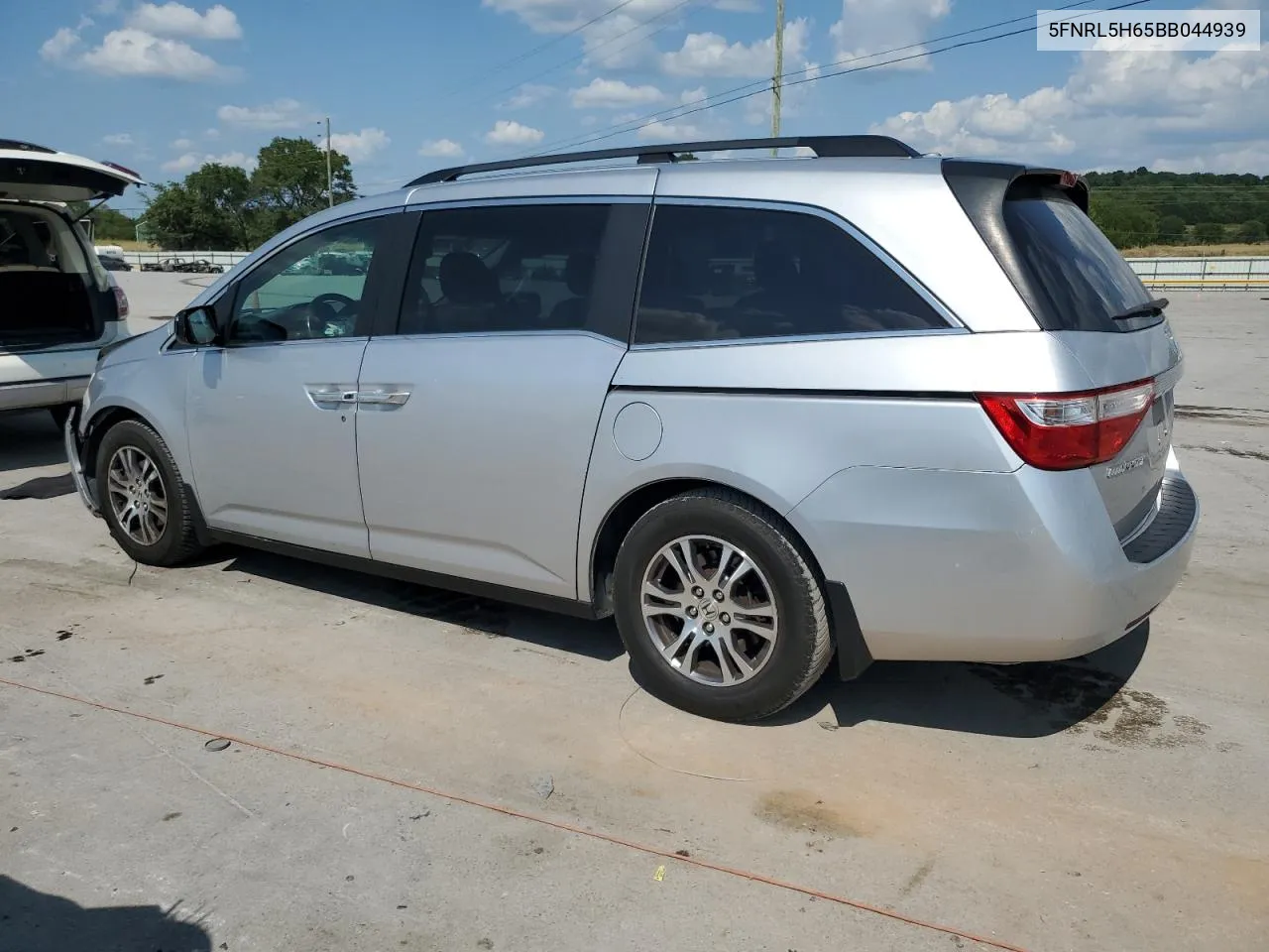 2011 Honda Odyssey Exl VIN: 5FNRL5H65BB044939 Lot: 63090724