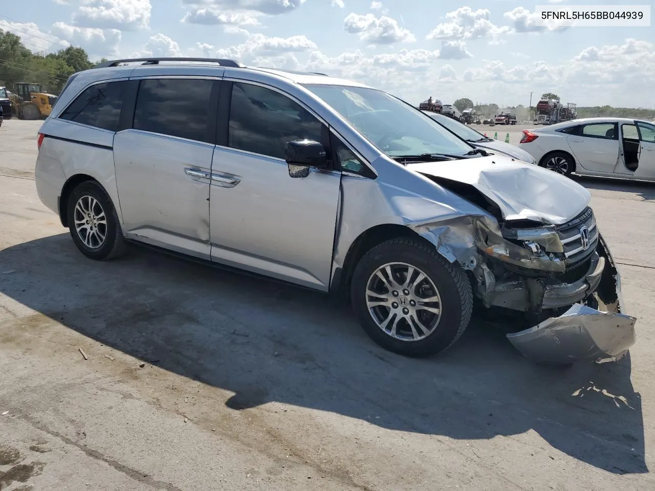 2011 Honda Odyssey Exl VIN: 5FNRL5H65BB044939 Lot: 63090724