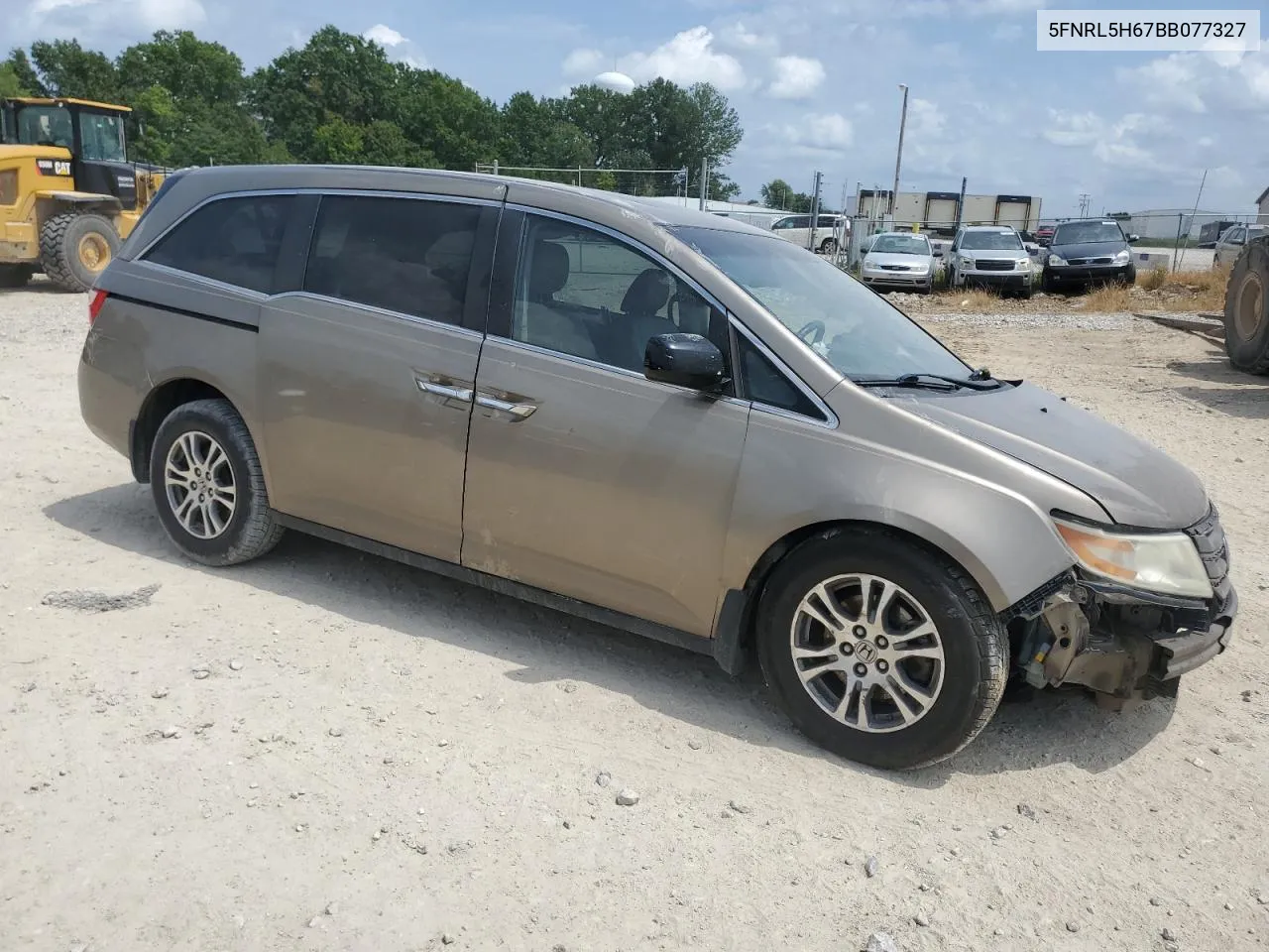 5FNRL5H67BB077327 2011 Honda Odyssey Exl