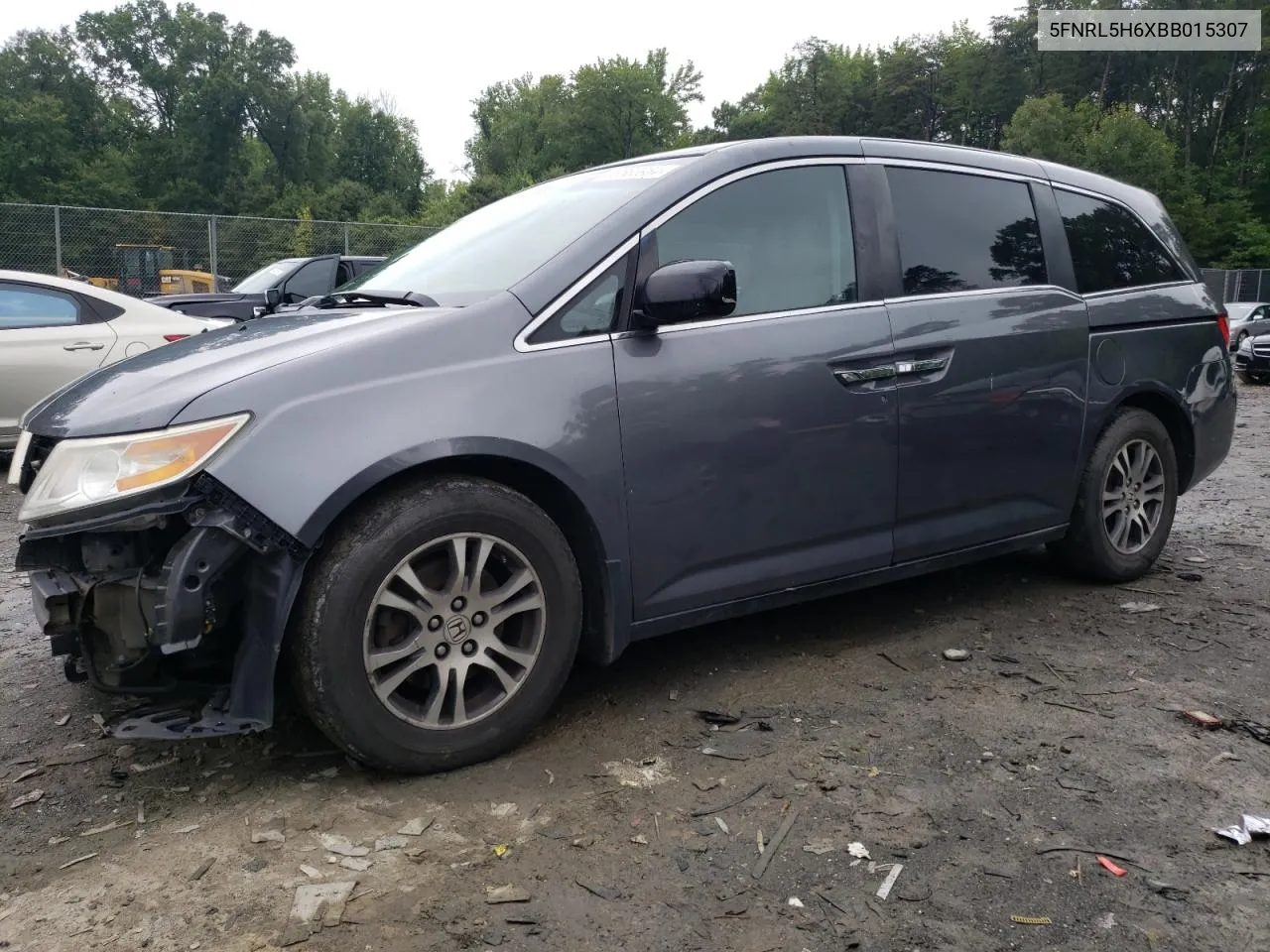 2011 Honda Odyssey Exl VIN: 5FNRL5H6XBB015307 Lot: 63663964