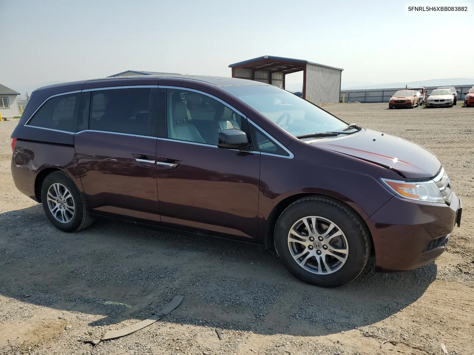 2011 Honda Odyssey Exl VIN: 5FNRL5H6XBB083882 Lot: 63998234