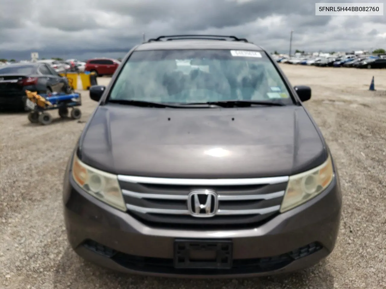 2011 Honda Odyssey Ex VIN: 5FNRL5H44BB082760 Lot: 64835634