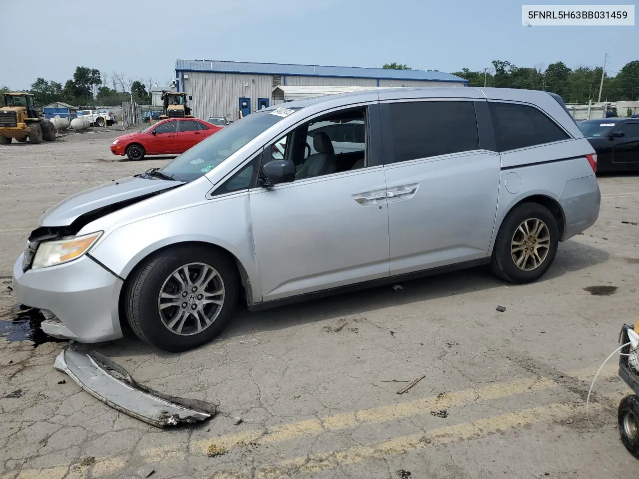 2011 Honda Odyssey Exl VIN: 5FNRL5H63BB031459 Lot: 64902974