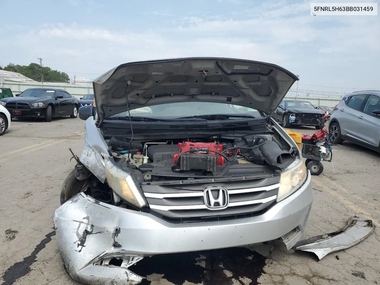 2011 Honda Odyssey Exl VIN: 5FNRL5H63BB031459 Lot: 64902974