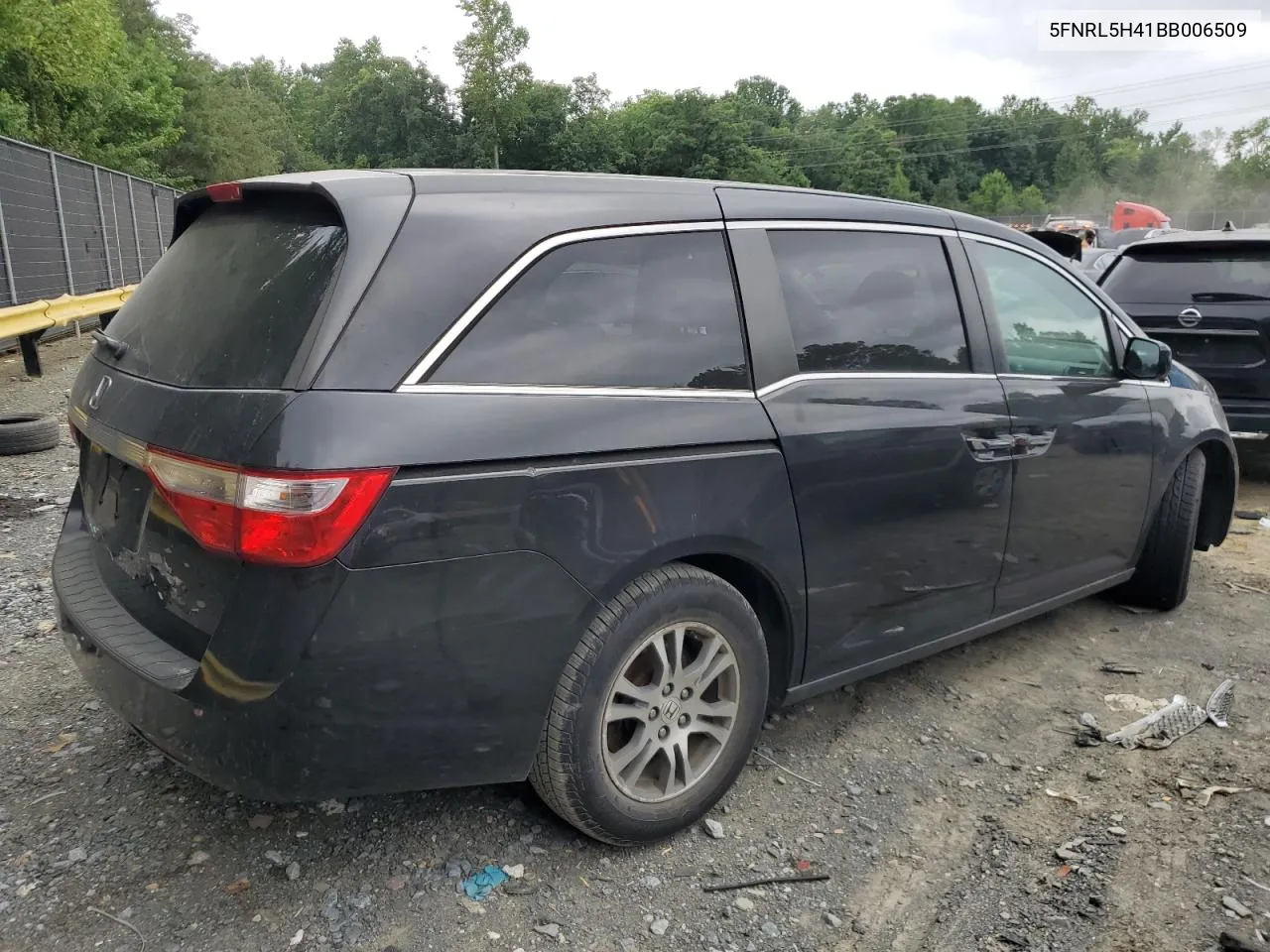 2011 Honda Odyssey Ex VIN: 5FNRL5H41BB006509 Lot: 65289274