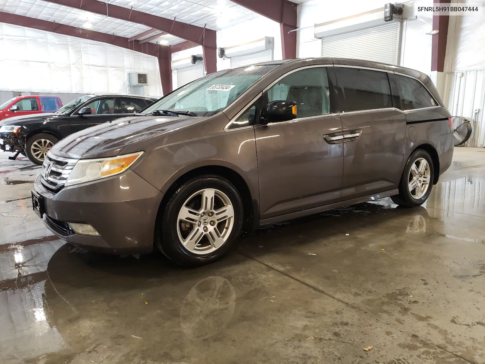 5FNRL5H91BB047444 2011 Honda Odyssey Touring