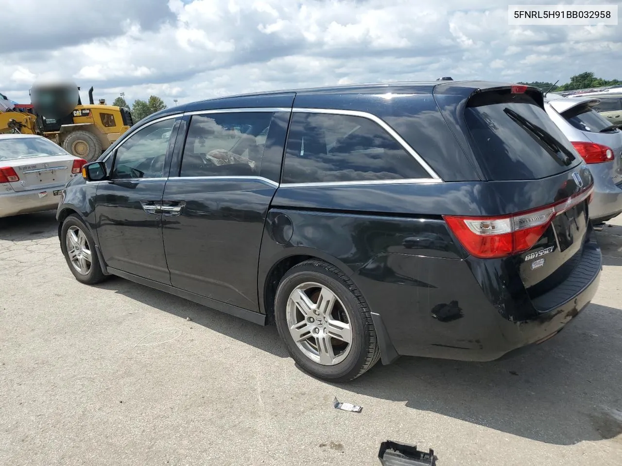 2011 Honda Odyssey Touring VIN: 5FNRL5H91BB032958 Lot: 66014914