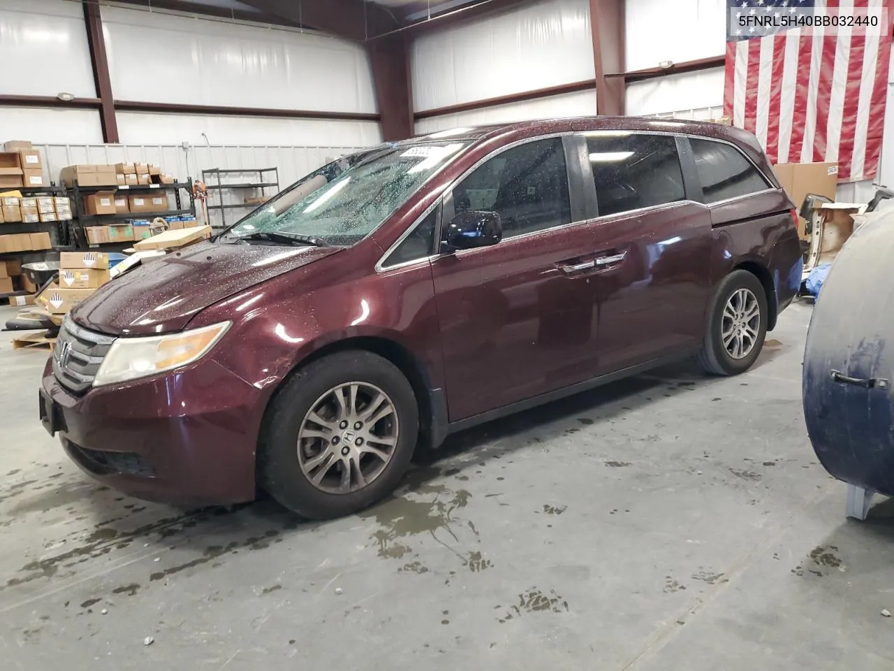 5FNRL5H40BB032440 2011 Honda Odyssey Ex