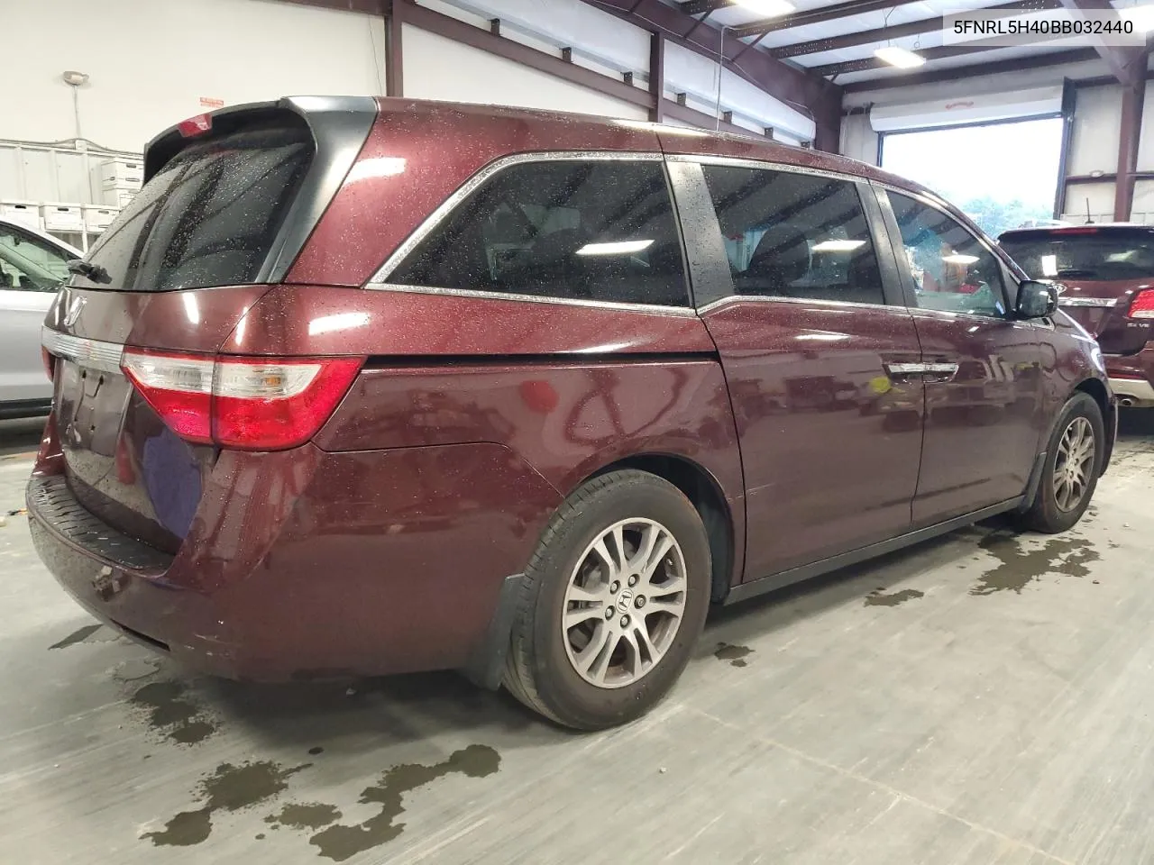 2011 Honda Odyssey Ex VIN: 5FNRL5H40BB032440 Lot: 66303064