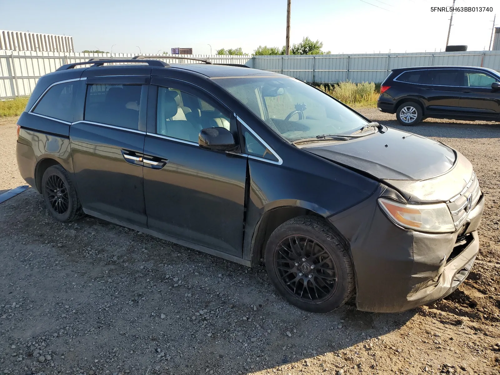 2011 Honda Odyssey Exl VIN: 5FNRL5H63BB013740 Lot: 66367214