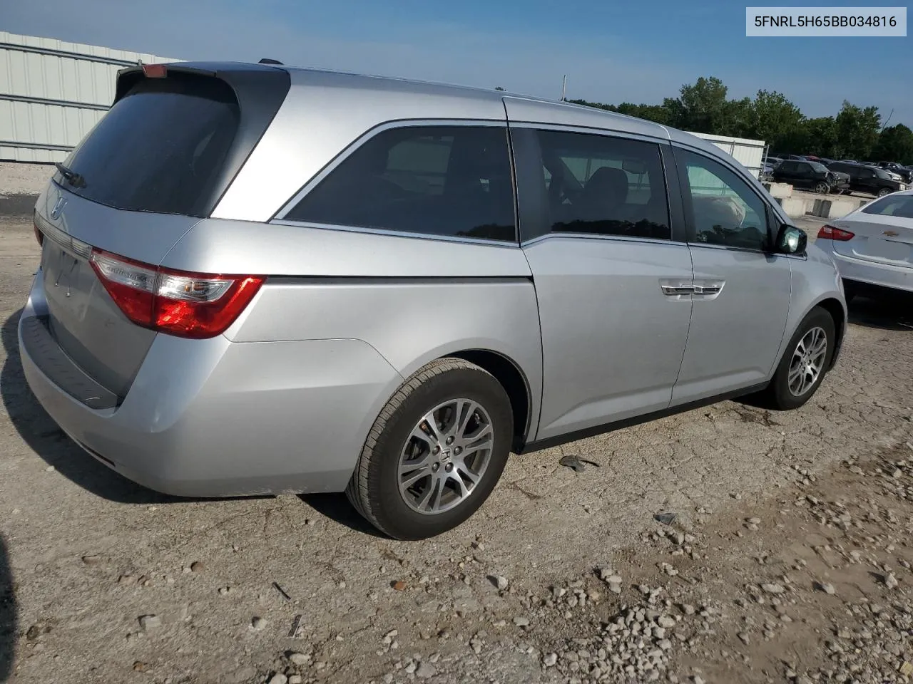 2011 Honda Odyssey Exl VIN: 5FNRL5H65BB034816 Lot: 66471954