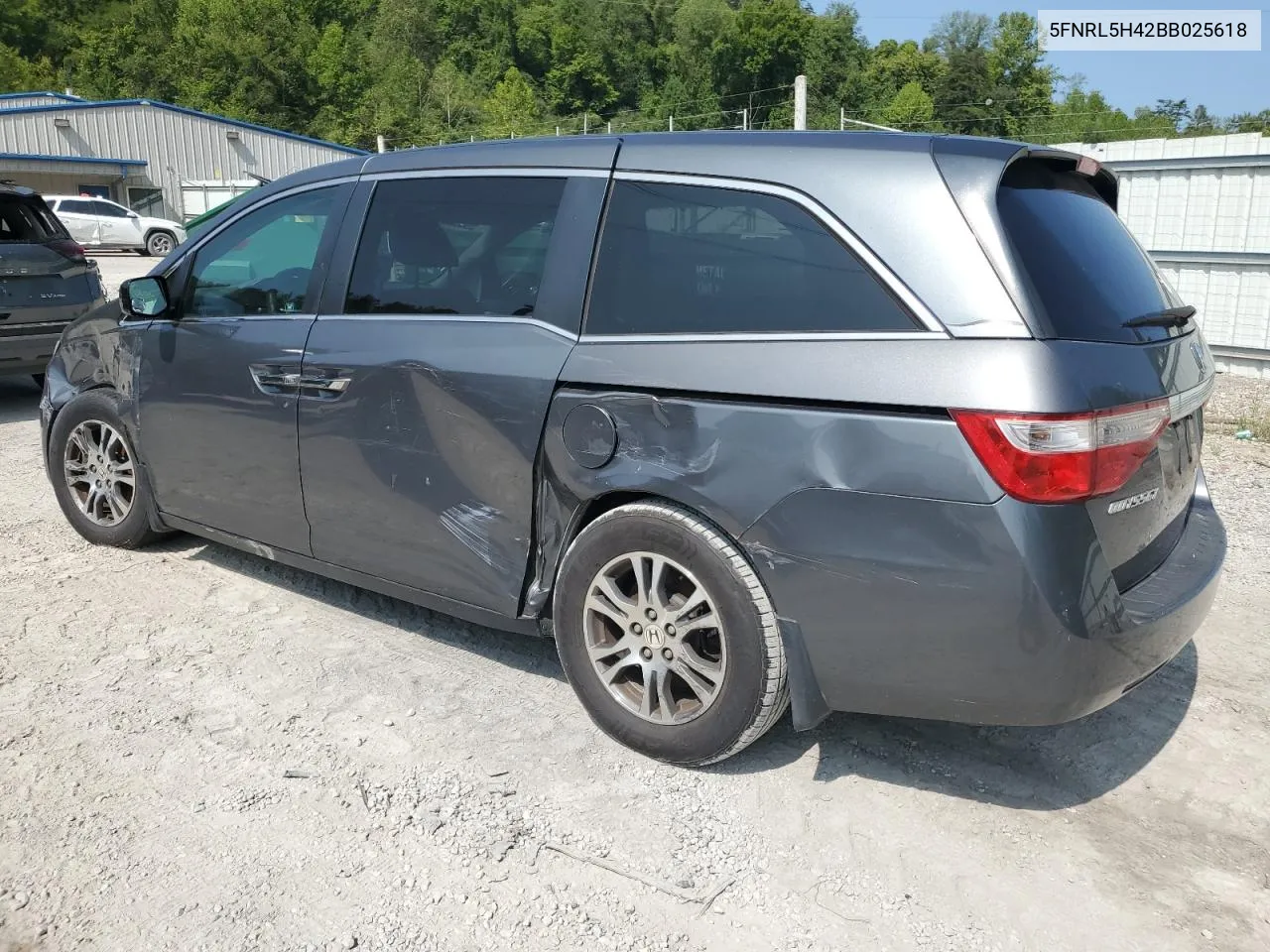 2011 Honda Odyssey Ex VIN: 5FNRL5H42BB025618 Lot: 67043984